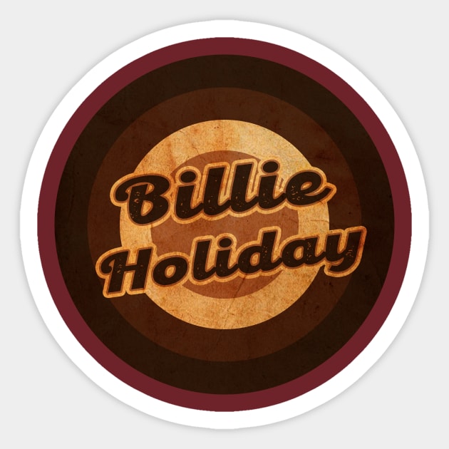 billie holiday Sticker by no_morePsycho2223